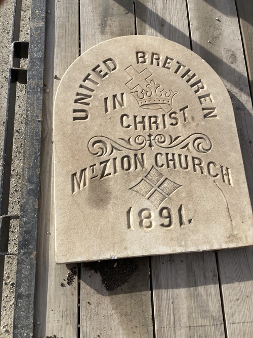 United Brethren MT Zion Church Community Center Fund